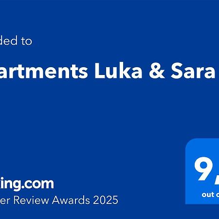 Apartments Luka & Sara Zára Kültér fotó